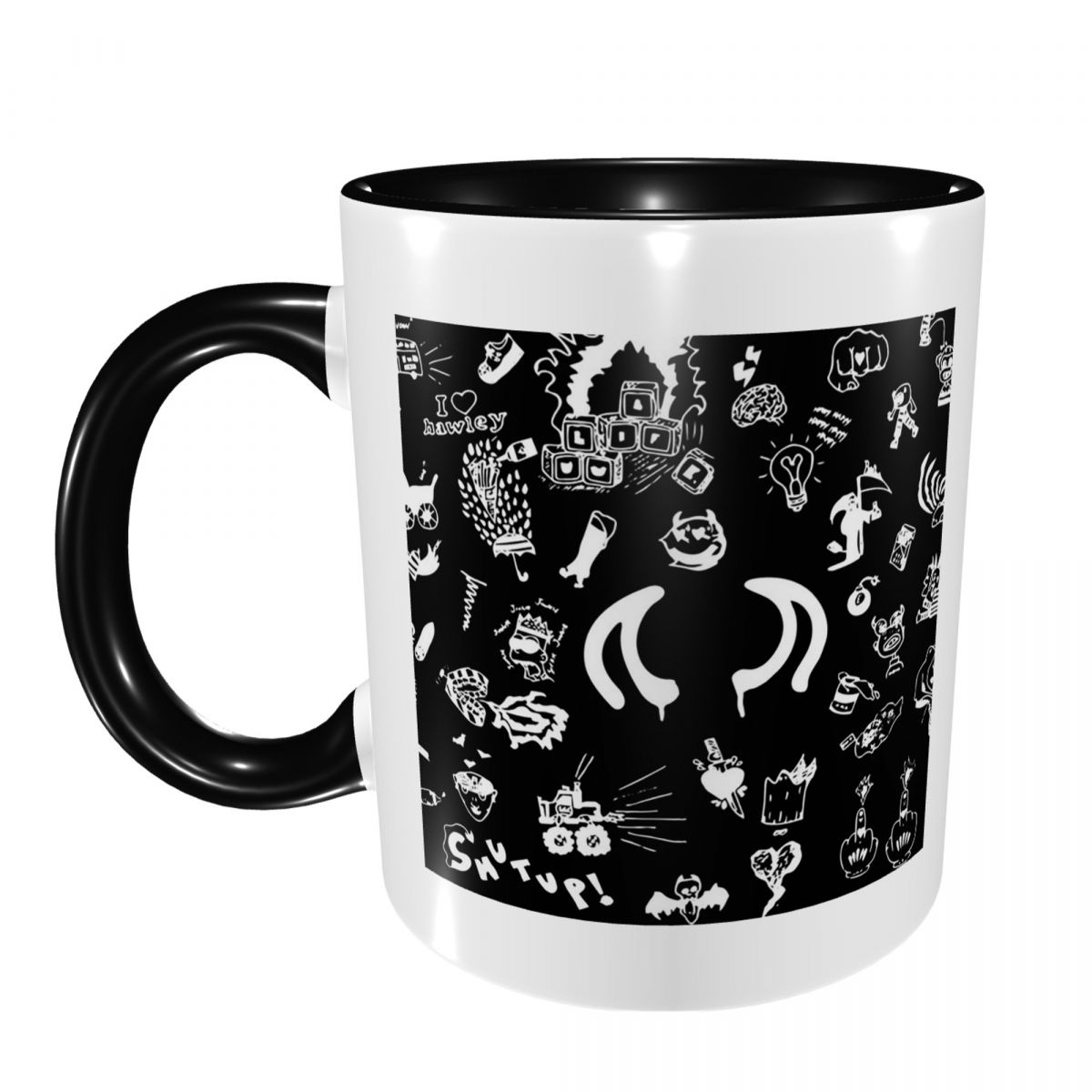 Yungblud Drawings Tattoo Sheet - Coffee Tea Drawing review and price