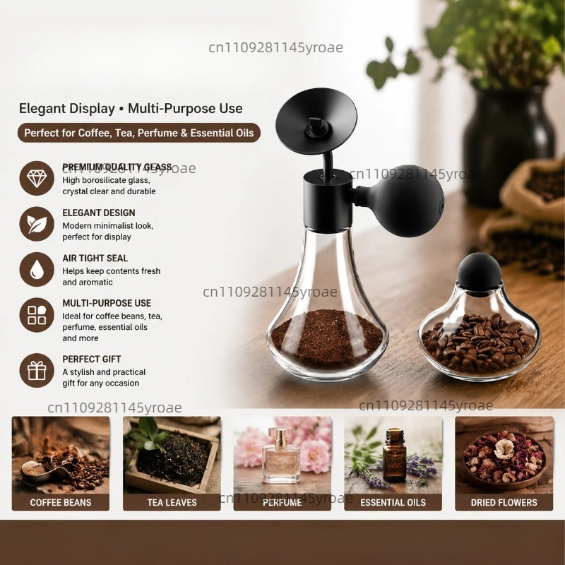 Glass Aroma Sample Bottle Coff - Coffee Tea Jars review and price