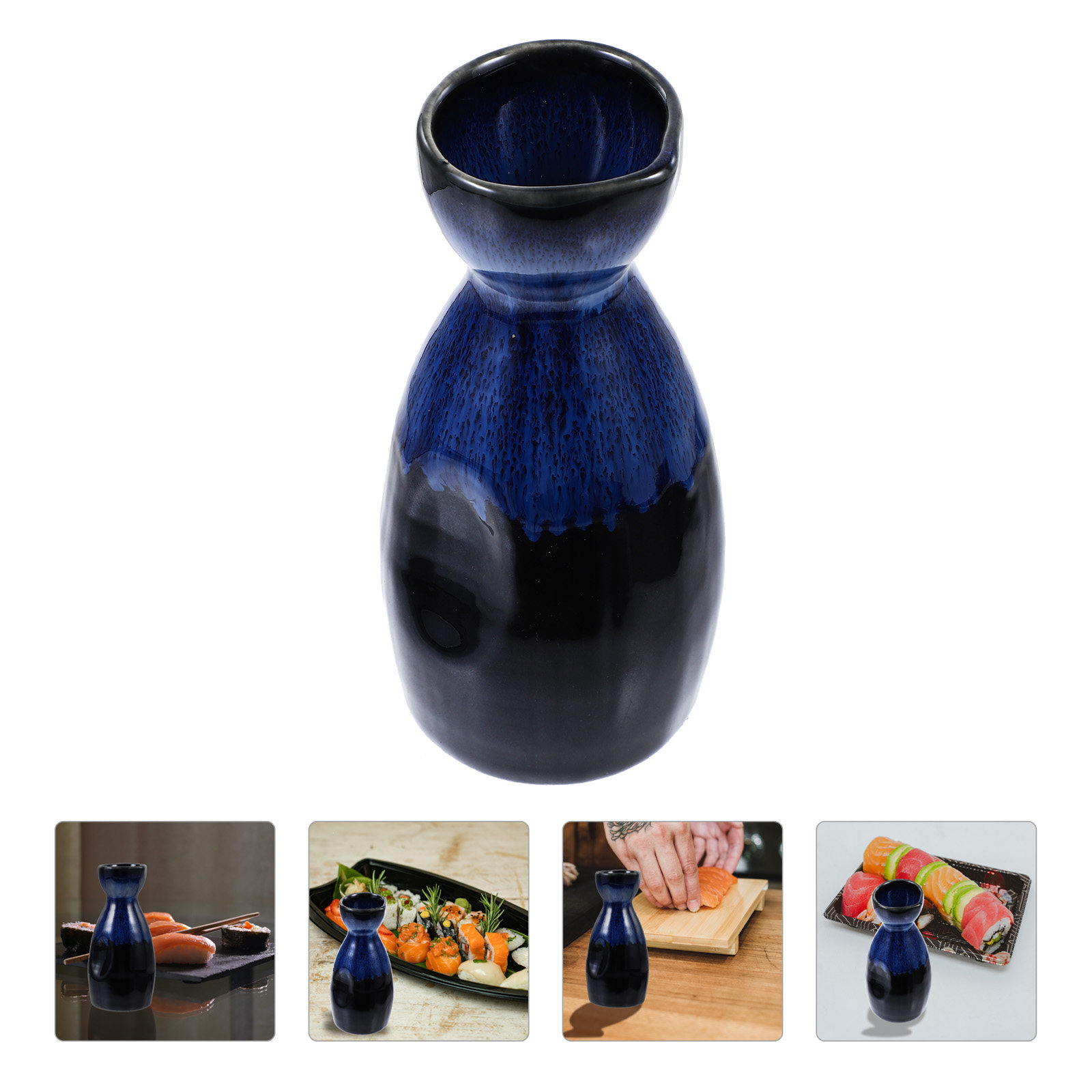 Japanese Style Blue Ceramic Wi - Coffee Tea Jars review and price