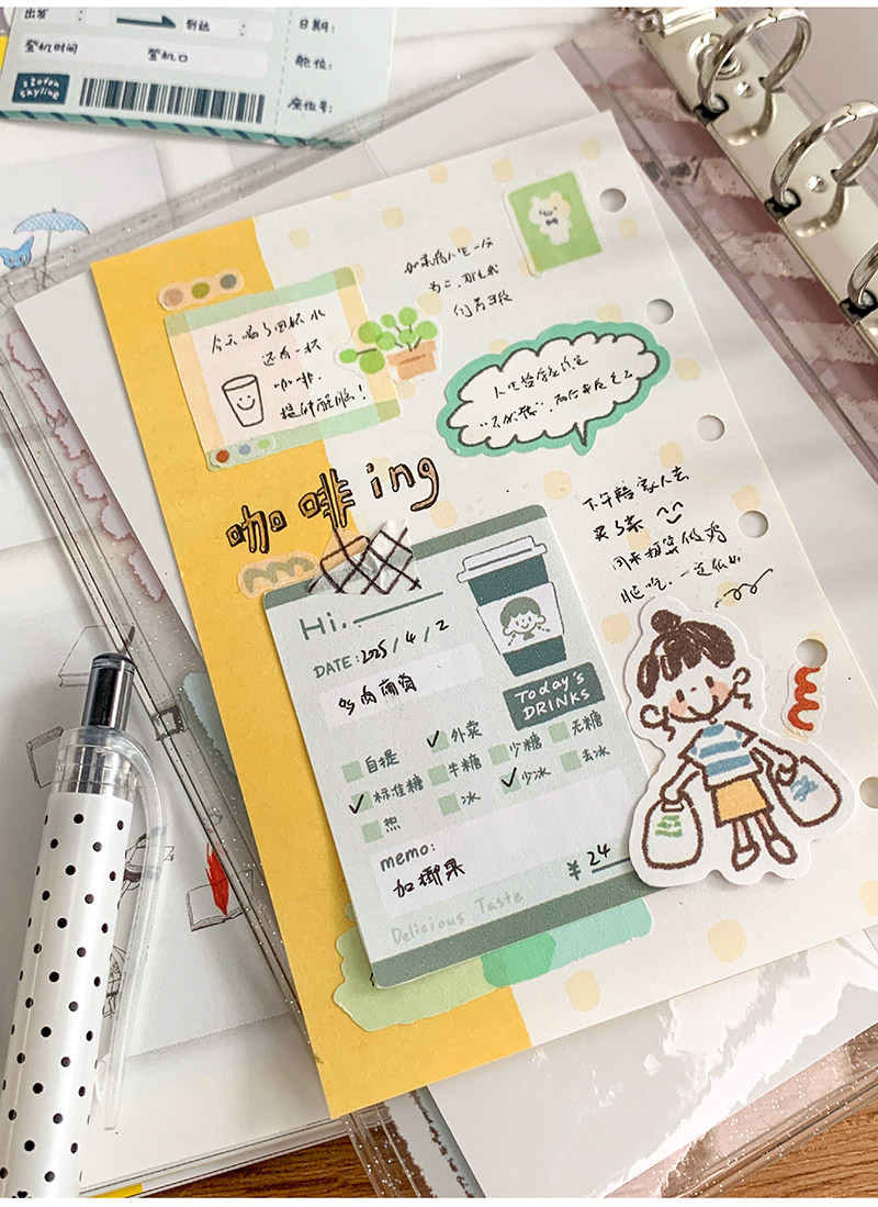 ZZOTON [Time Bill Writable Tap - Coffee Tea Journal review and price