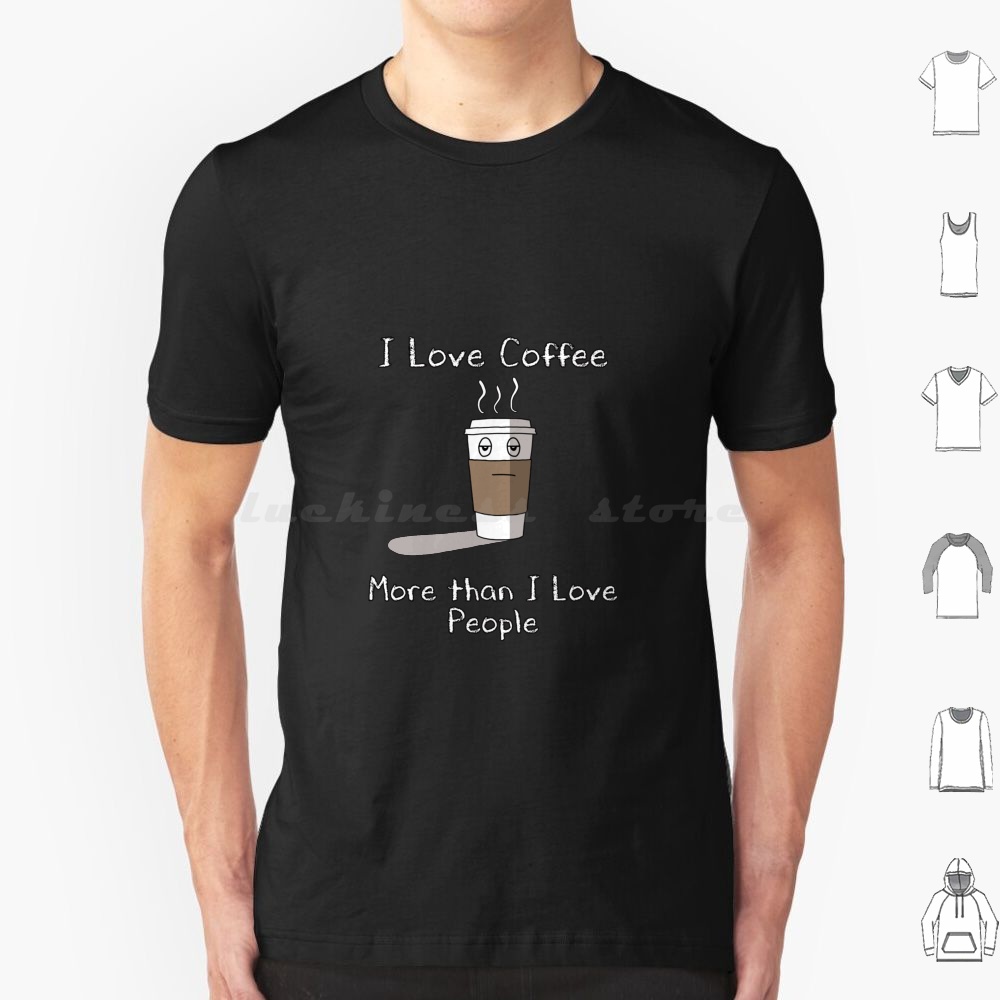 I Love Coffee T Shirt Cotton M - Coffee Tea Quotes Short review and price