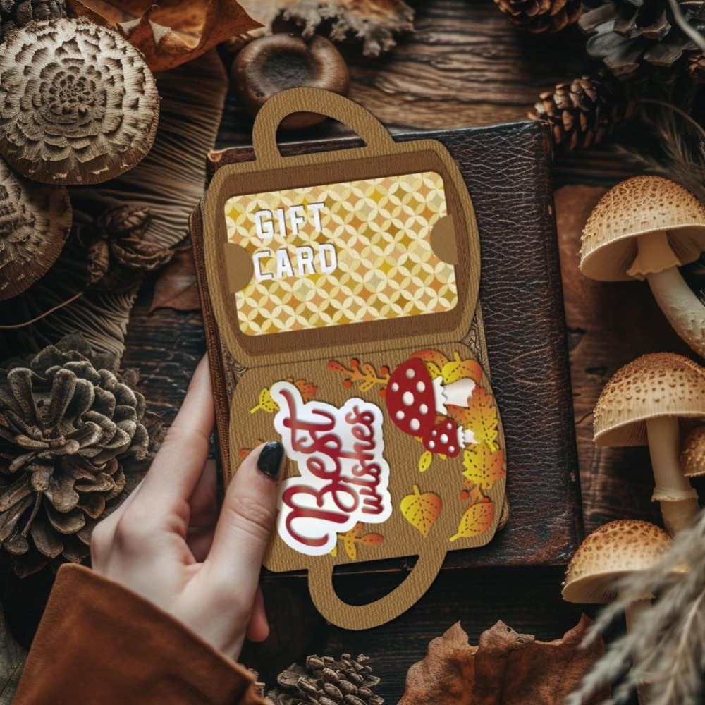 Cup Gift Card Holder Cutting D - Coffee Tea Journal review and price