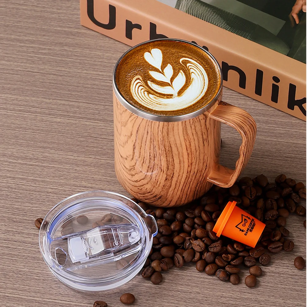 Vintage wood grain stainless s - Morning Tea Coffee review and price