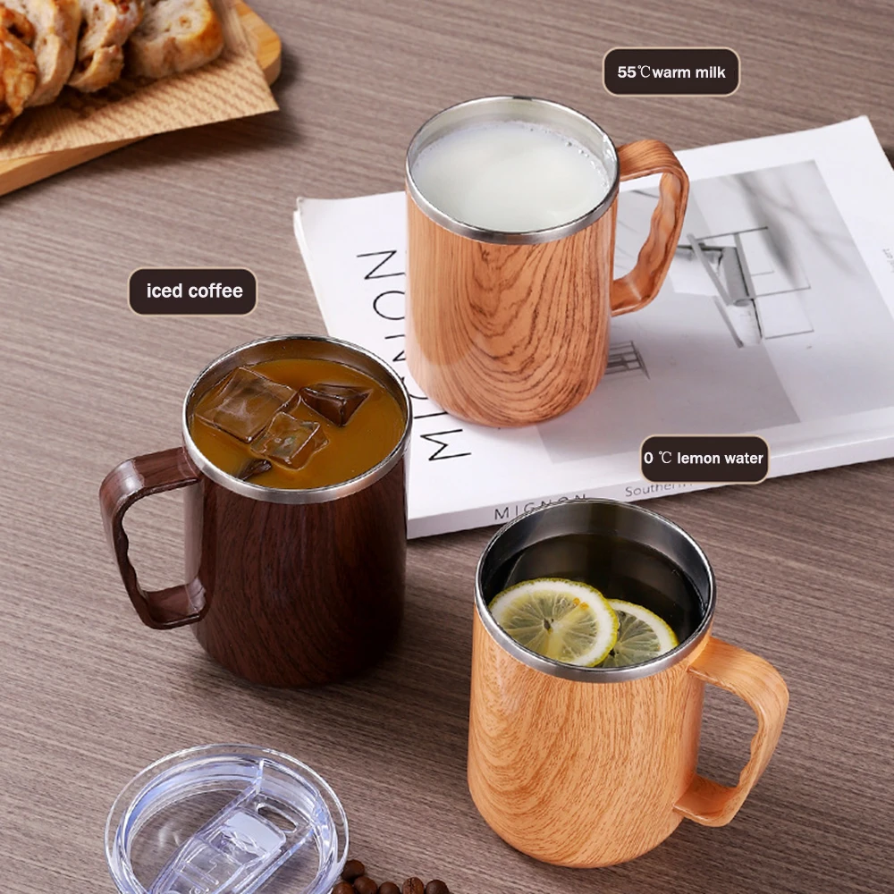 Vintage wood grain stainless s - Morning Tea Coffee review and price