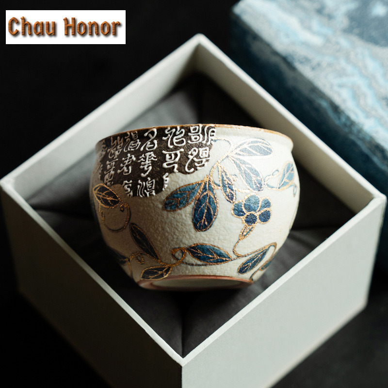160ml Blue And White Flint Red - Coffee Tea Drawing review and price