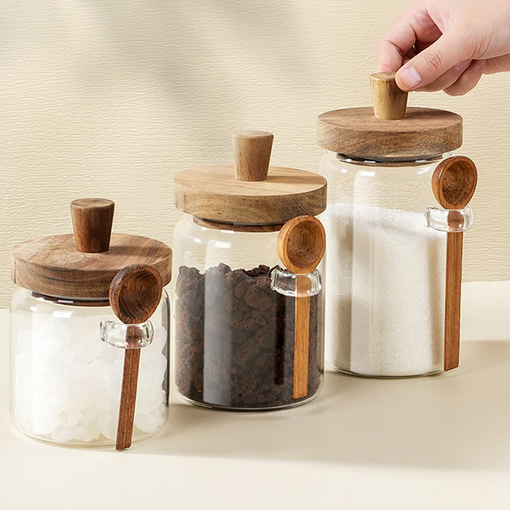 Transparent Glass Food Storage - Coffee Tea Jars review and price