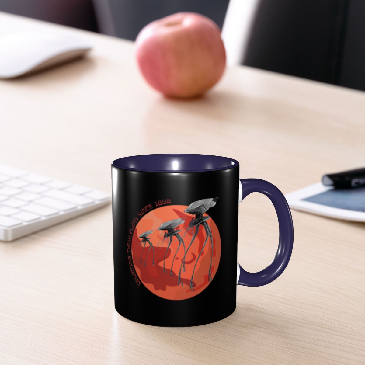 War Of The Worlds Drawing Thei - Coffee Tea Drawing review and price