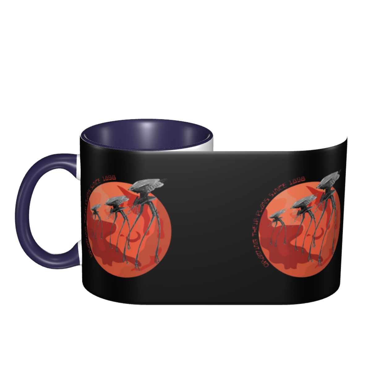 War Of The Worlds Drawing Thei - Coffee Tea Drawing review and price
