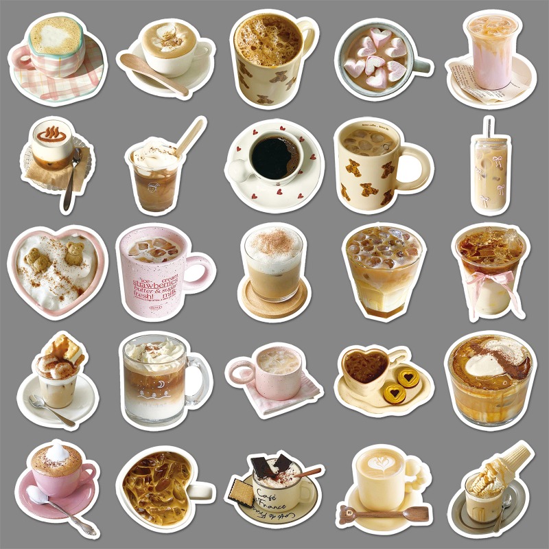 50pcs Coffee Ins Style Brown F - Coffee Tea Journal review and price
