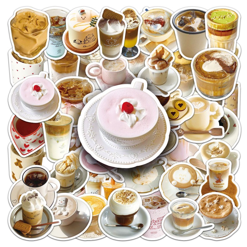 50pcs Coffee Ins Style Brown F - Coffee Tea Journal review and price