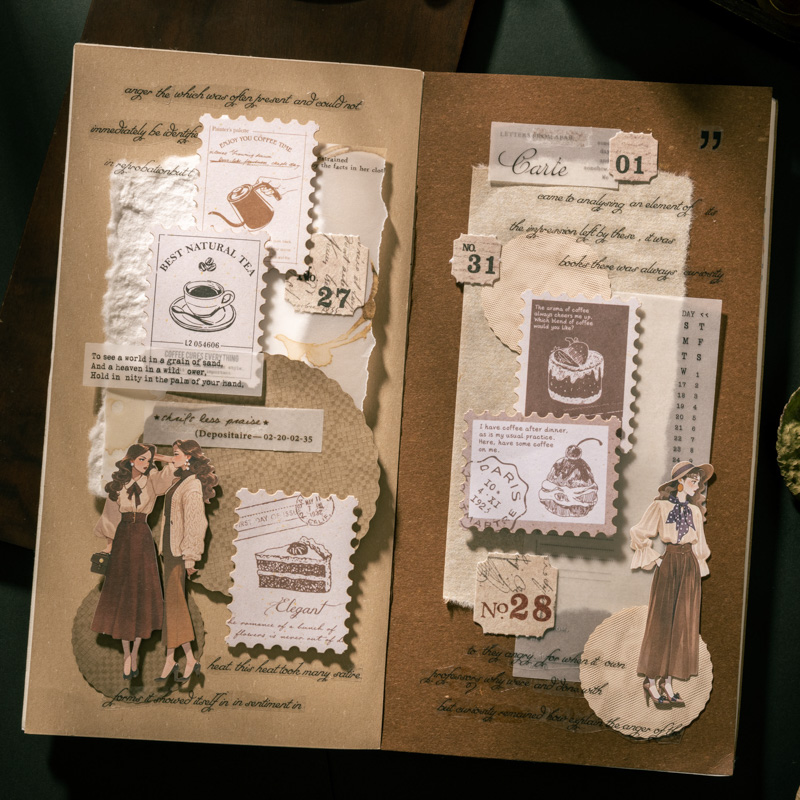 Journal GO 45pcs Four Seasons  - Coffee Tea Journal review and price