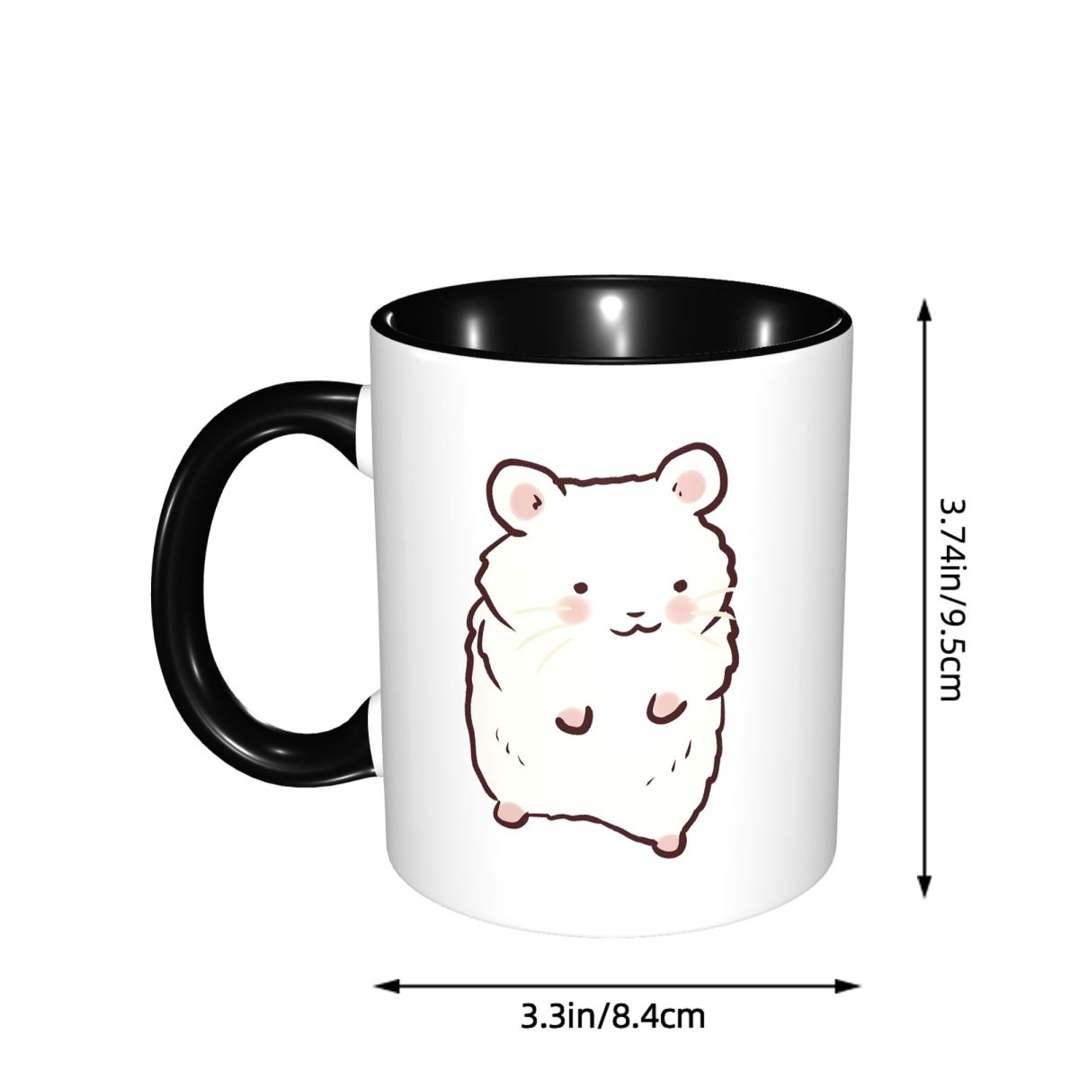 Cute Hamster Drawing Mug Funny - Coffee Tea Drawing review and price