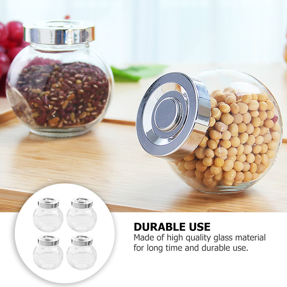 8Pcs Lightweight Portable Glas - Coffee Tea Jars review and price