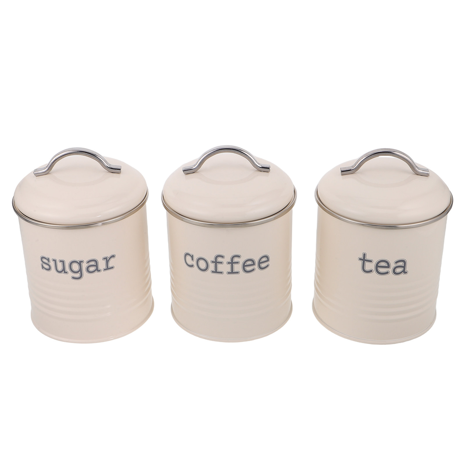 3Pcs Sealed Coffee Bean Contai - Coffee Tea Jars review and price